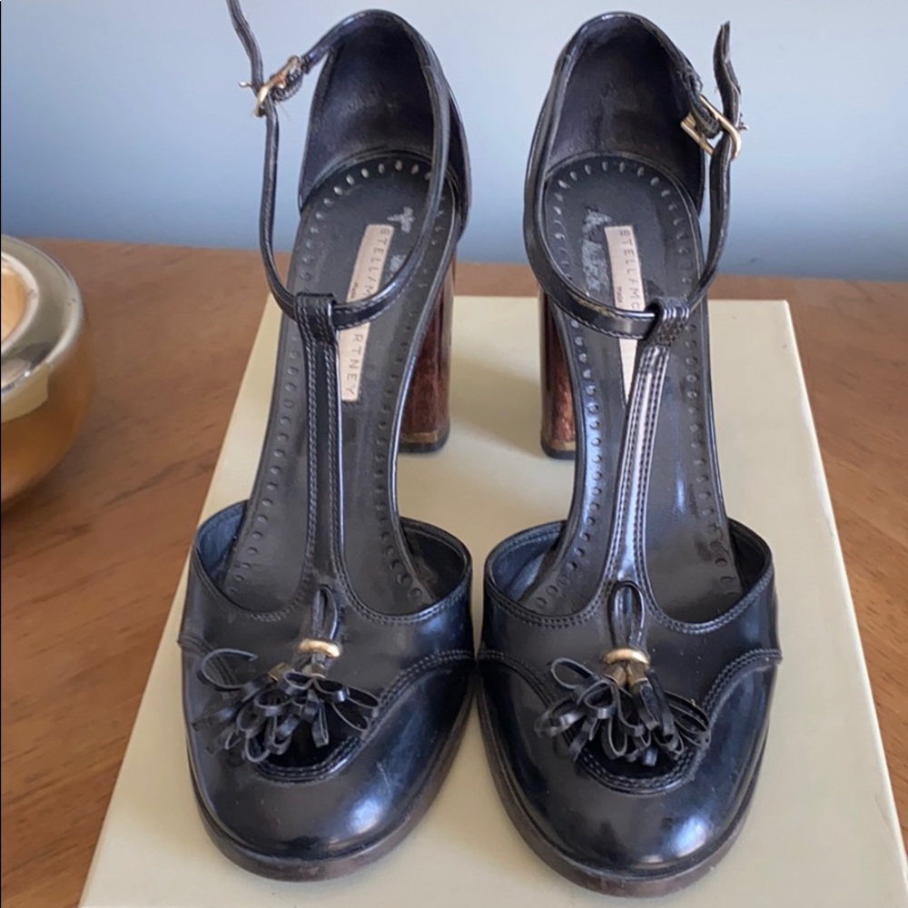 Stella McCartney T Strap Heels